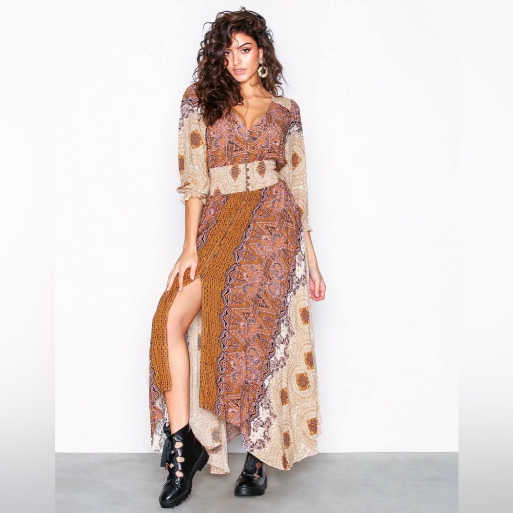 NWOT free people maxi dress S